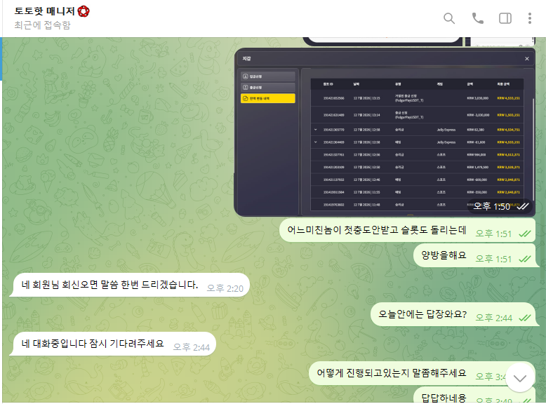 빅벳 450만 먹튀(1)