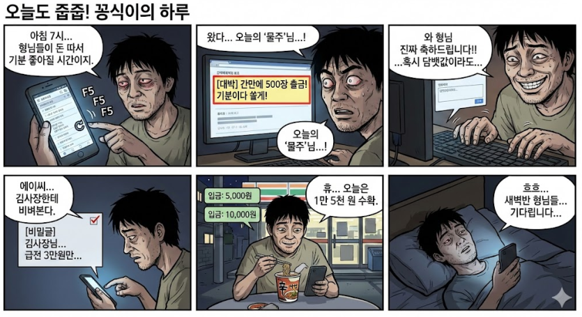 꽁식이의 하루 (1)(0)
