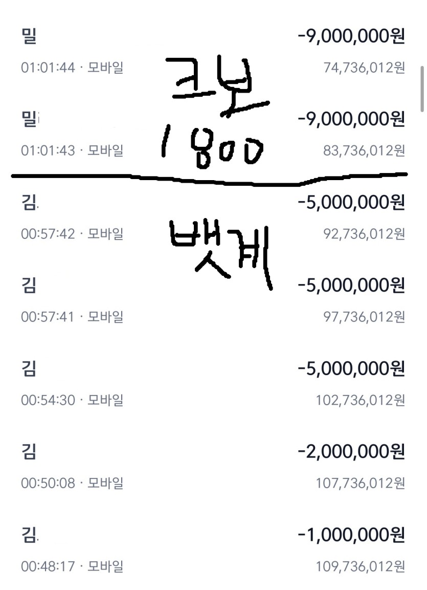 크보에서 얘기하는 양방 의심내역(2)