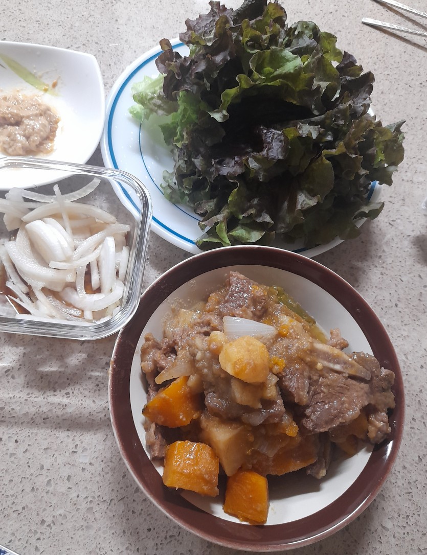 선물받은 la갈비.!!(0)