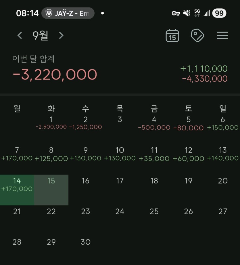 9월 순항중(0)