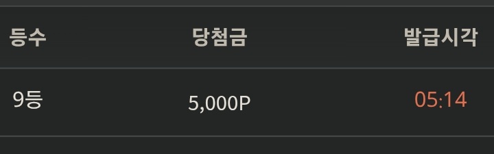 복권 당첨.!(0)
