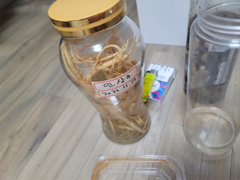 아따 직접 담군 담금주(1)