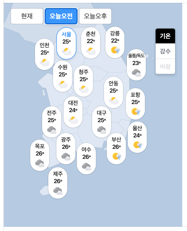 08.10.월 오늘의 날씨!(0)