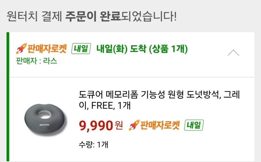치질 방석 주문했습니다(0)
