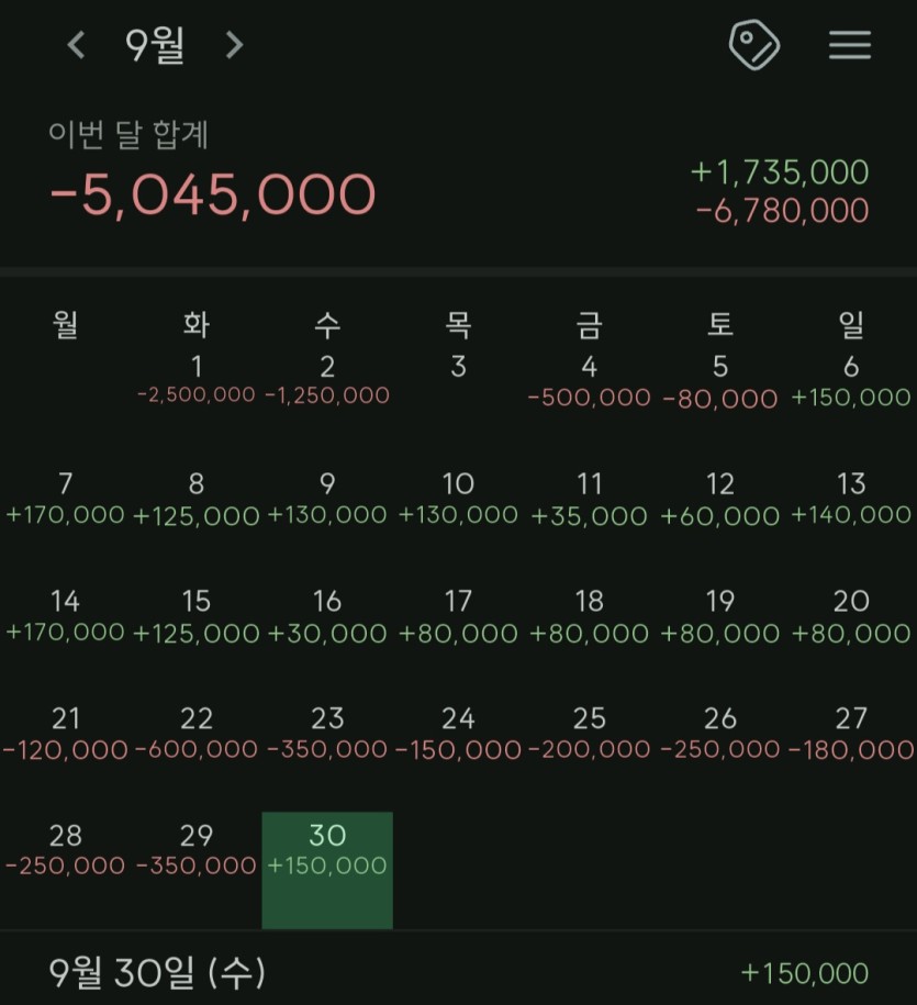 9월마감(0)