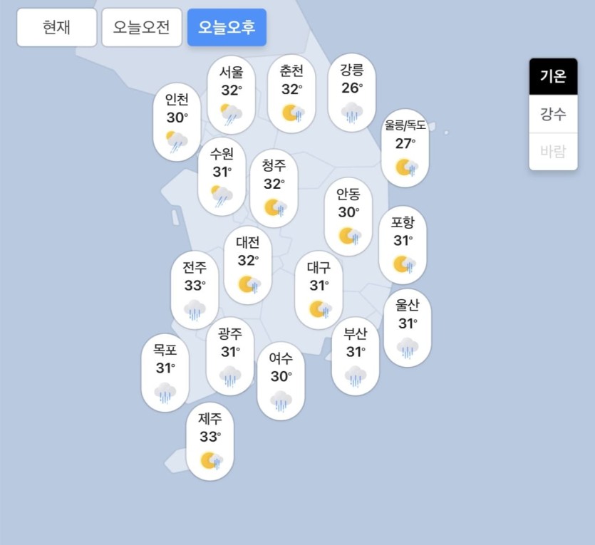 08.28.금 오늘의 날씨!(1)