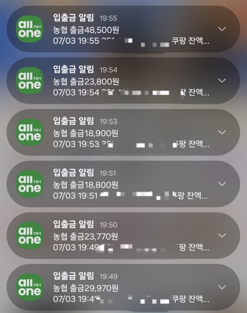 쿠팡하다보면(0)