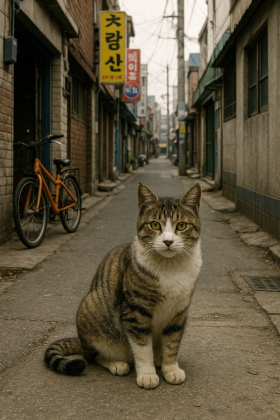 와 길고양이(0)