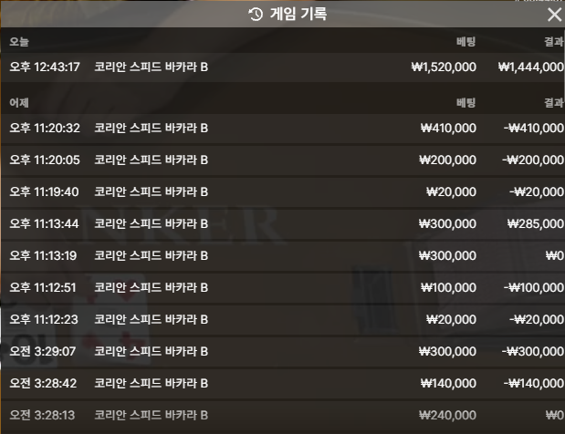 에라모르겠다 분노벳 150만원깡~(0)