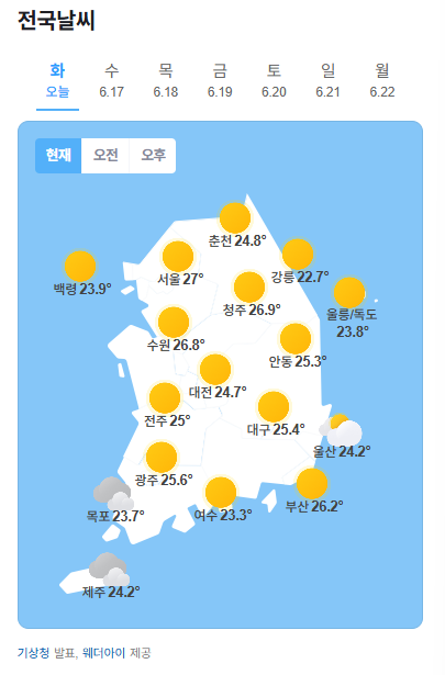 오늘날씨는요(0)