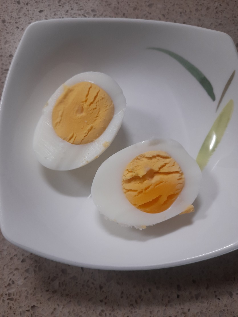 오랜만 삶은계란 성공ㅎ~(오후간식타임)(0)