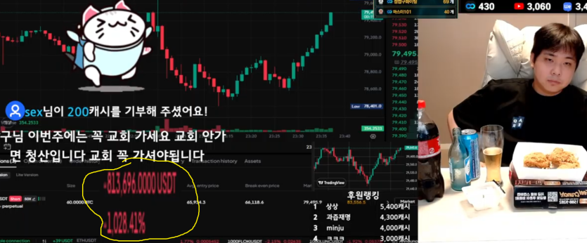 와 짭구 코인 손실 천프로??(0)