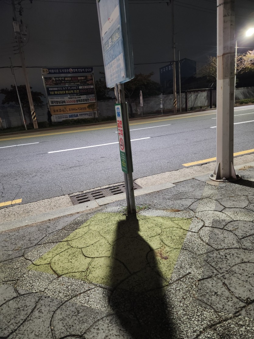 버스정류장 덩그러니(0)