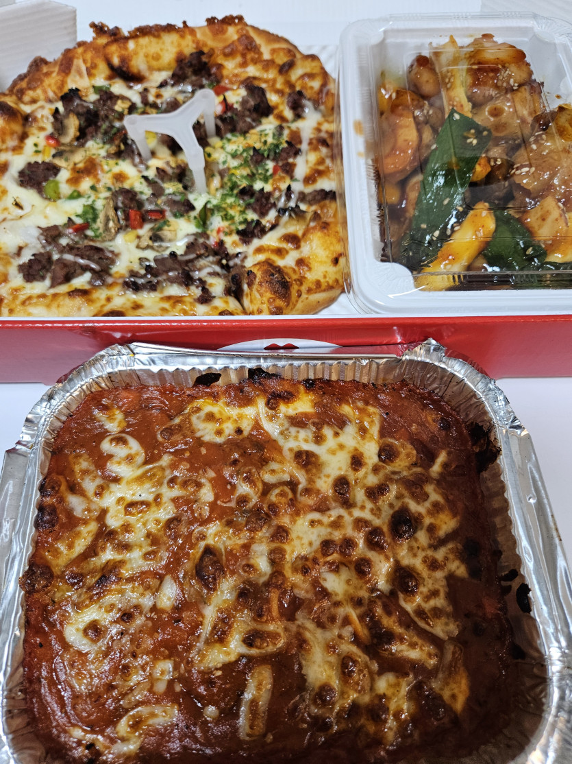 피자+스파게티+바베큐치킨(0)