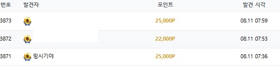 모닝 보상 떳드앙(0)