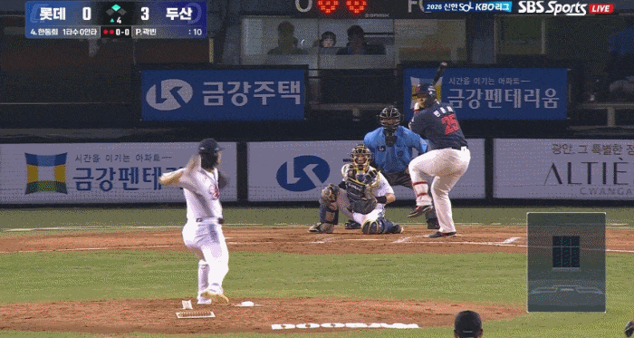 곽빈 삼구삼진 gif(0)