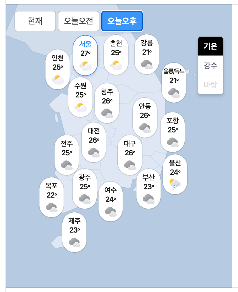 06.08.월 오늘의 날씨!(1)