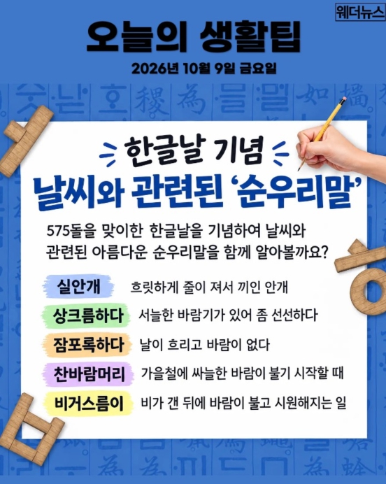 한글날 오늘의 생활팁(0)