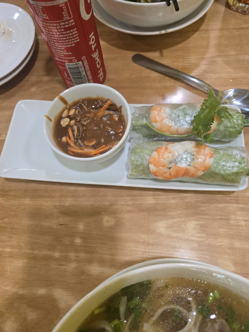 저녁 분보후에+스프링롤(1)