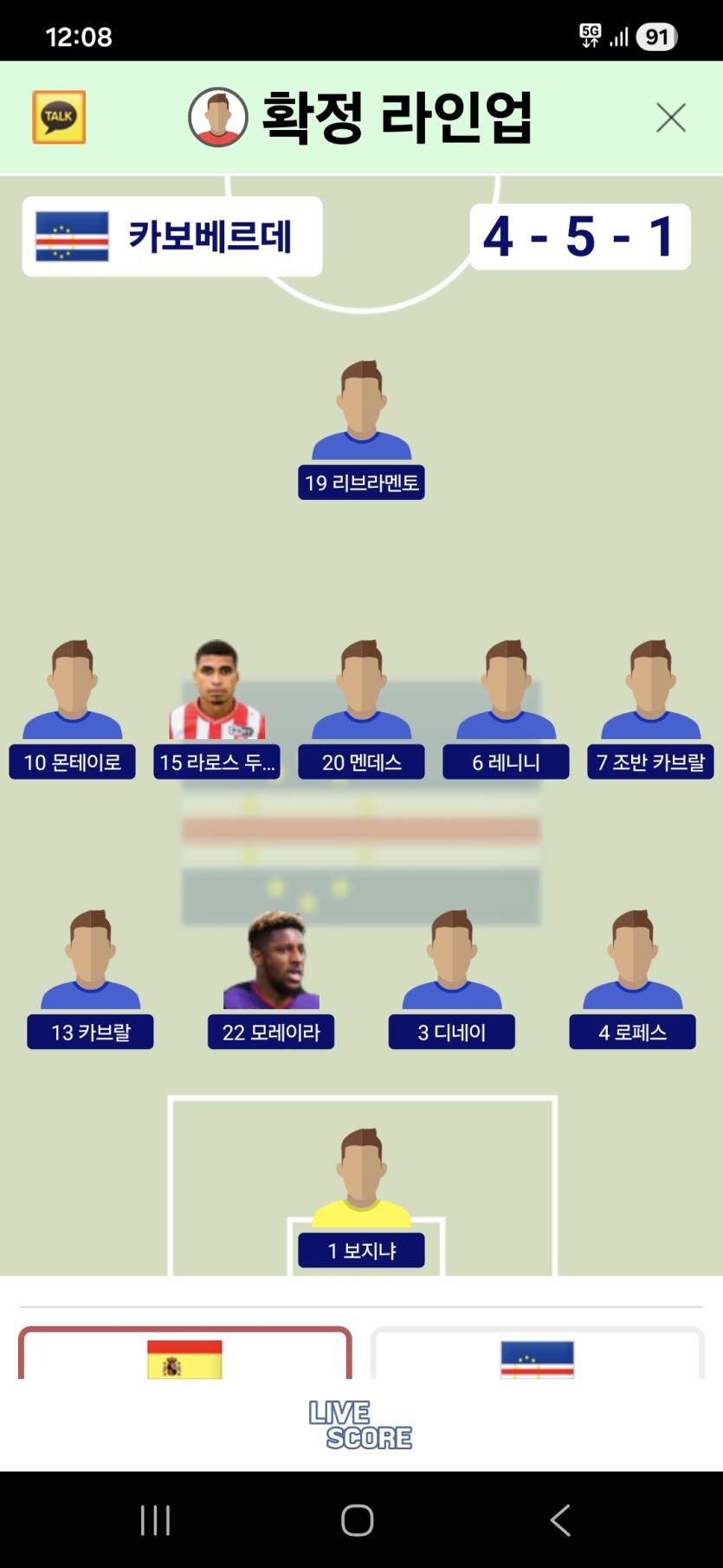 카보베르데 골키퍼이름(0)