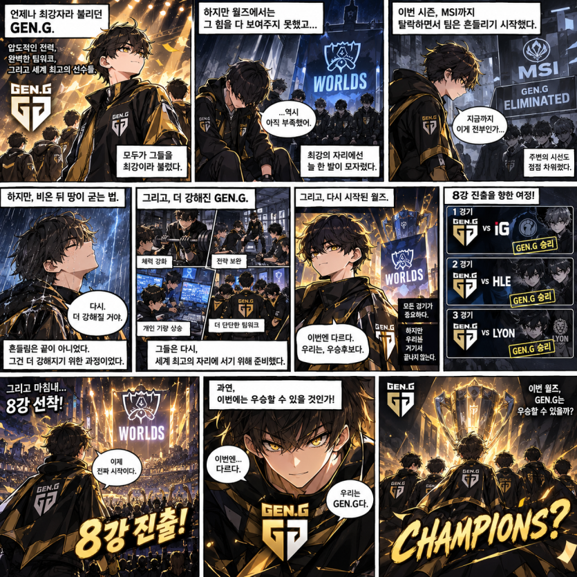 월즈만화 젠지편!!(0)