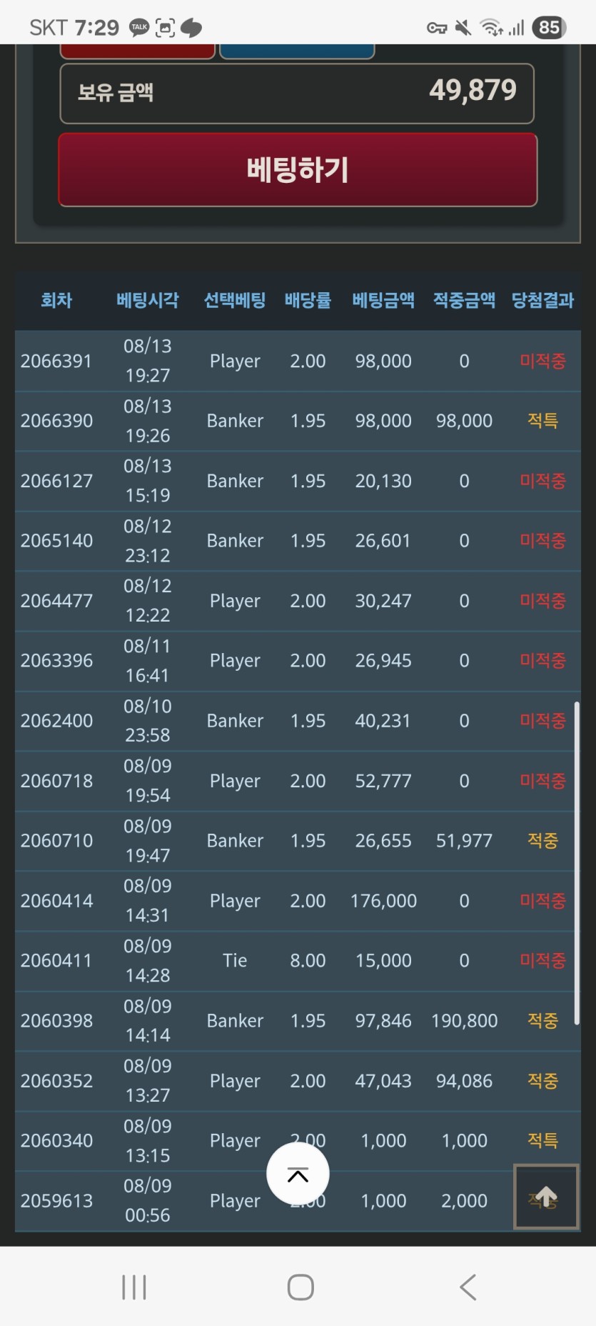 키르쉬얀 형님 9.8만포 반납깡 사후인증(0)