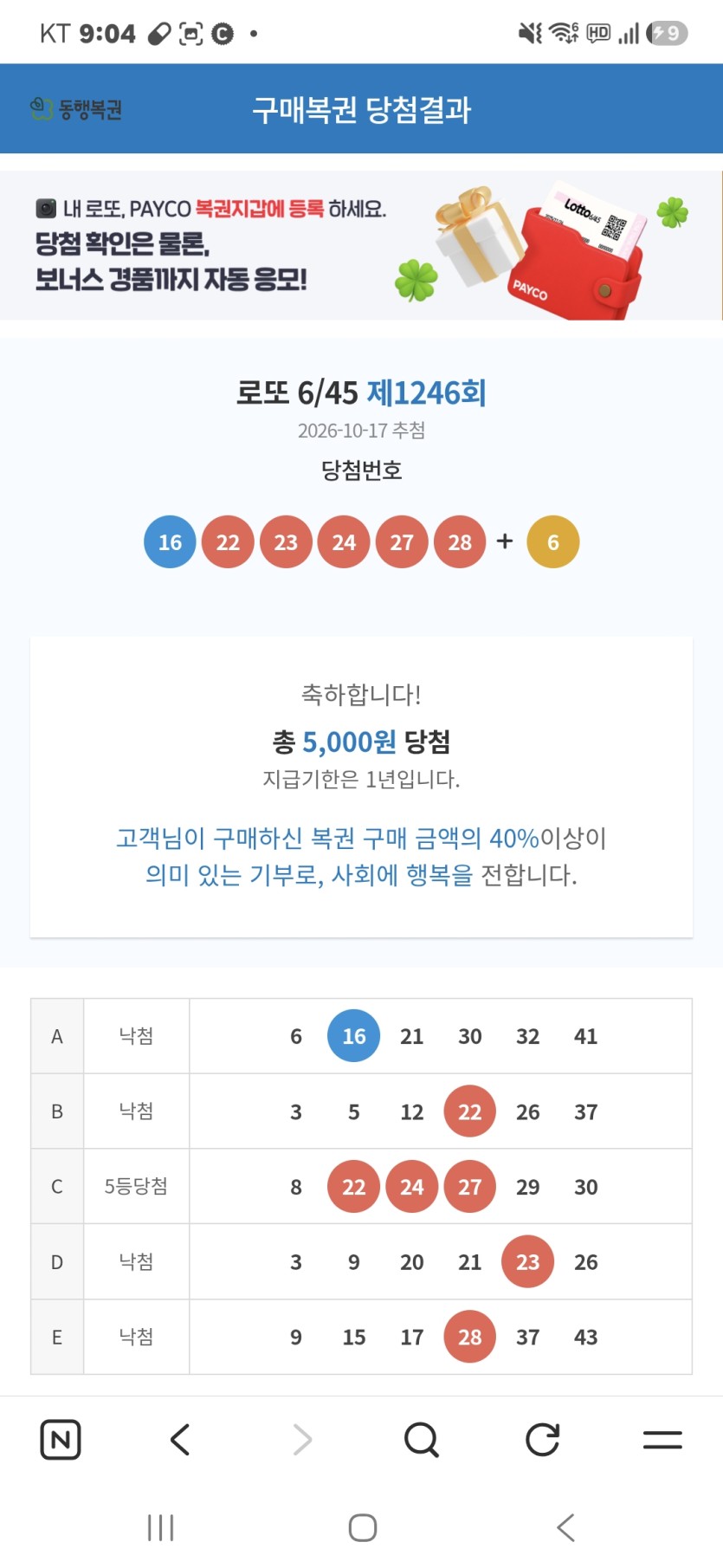 로또 사후인증요ㅋㅋㅋㅋ(0)
