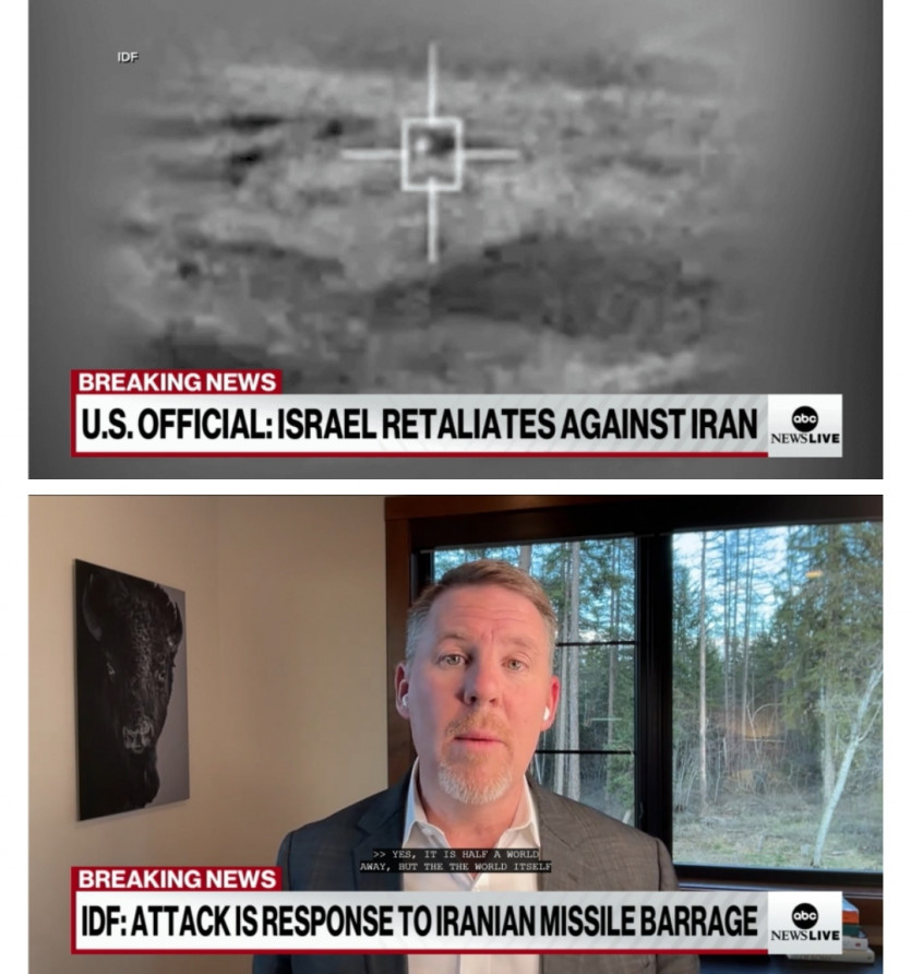 이스라엘, 미사일로 이란 타격(0)