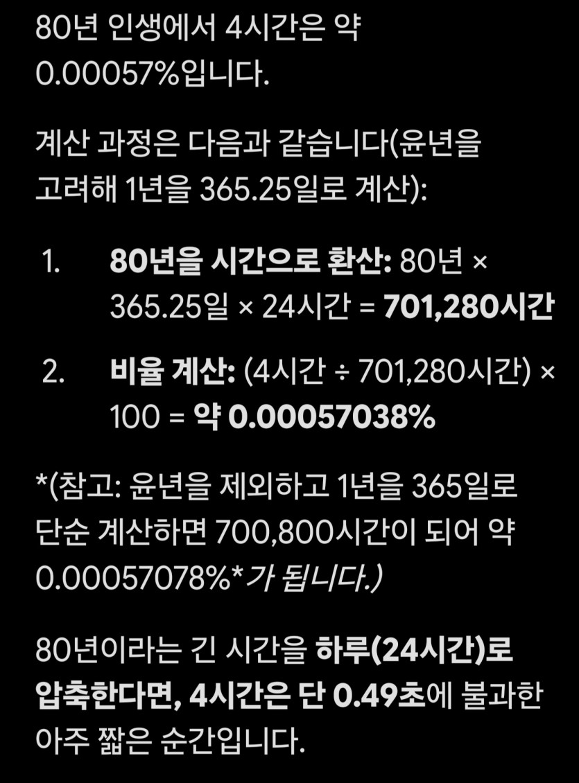 4시간동안 뭐안했다는글보고(0)