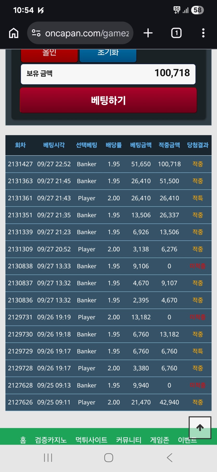 간만에 5깡이(0)