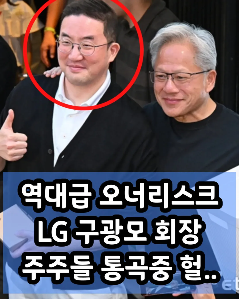 LG 구광모 회장도 오너리그크 터졌네요 ㄷㄷㄷ(0)