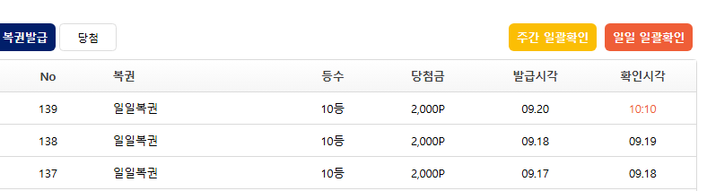 복권 맨날 10등이네 십(0)