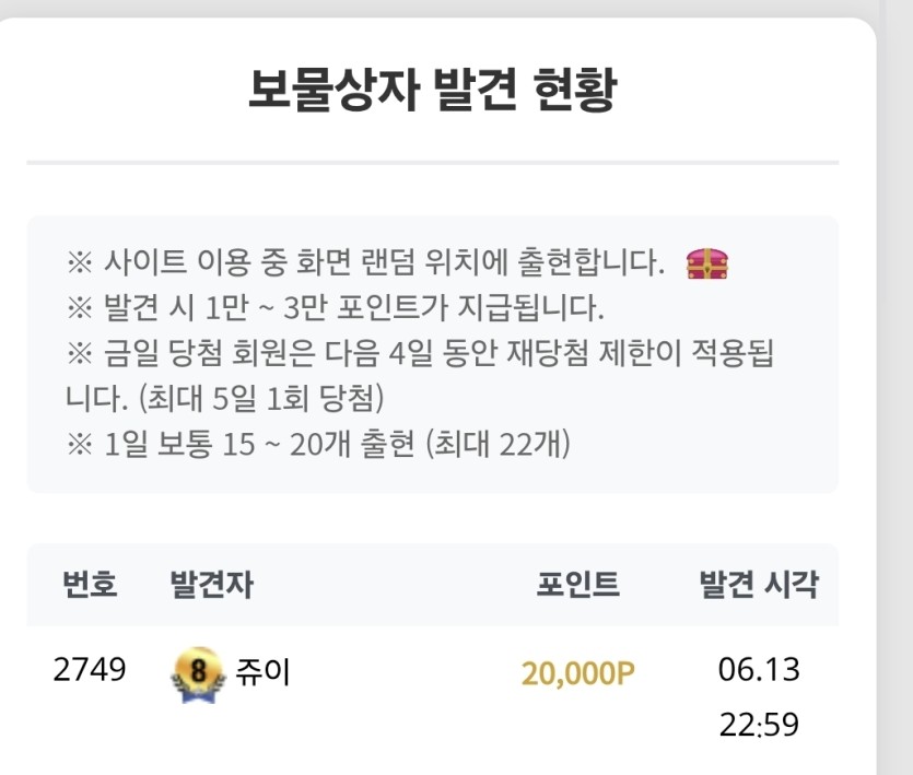 봇물상자 막차탑승 ㅅㅅㅅㅅㅅ(0)
