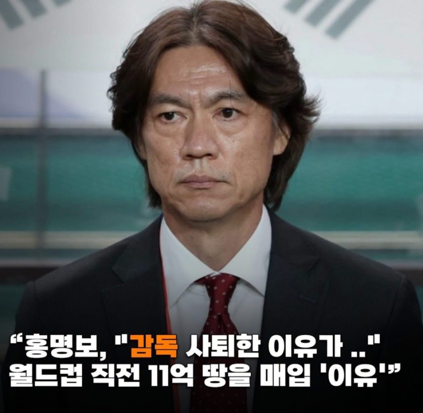 홍명보 감독 사퇴한 이유(0)