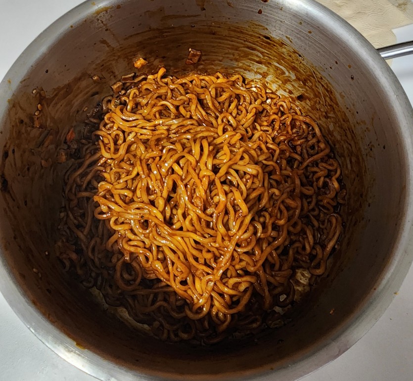 야식 불닭짜파게티(0)