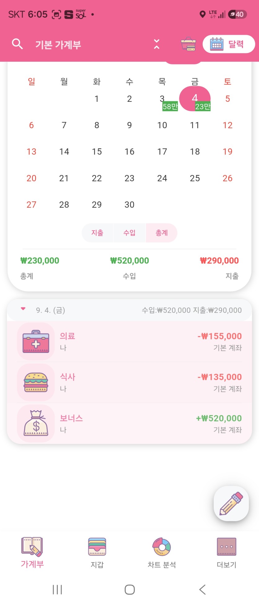 형님들 가계부 어플추천좀..(0)