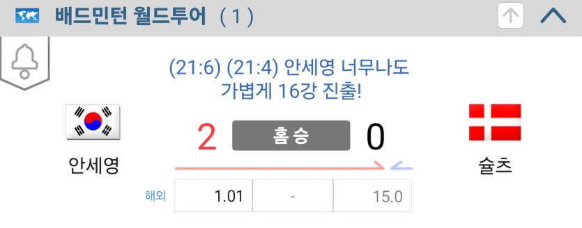 안세영 이겼네요(0)