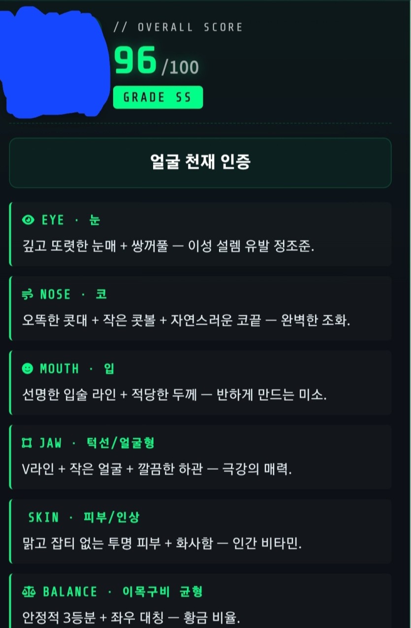 민외만님꺼  AI 얼글 분석 결과(0)