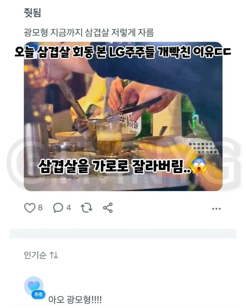 LG 구광모 회장도 오너리그크 터졌네요 ㄷㄷㄷ(1)