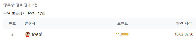 보X상자 언제 줌??(0)