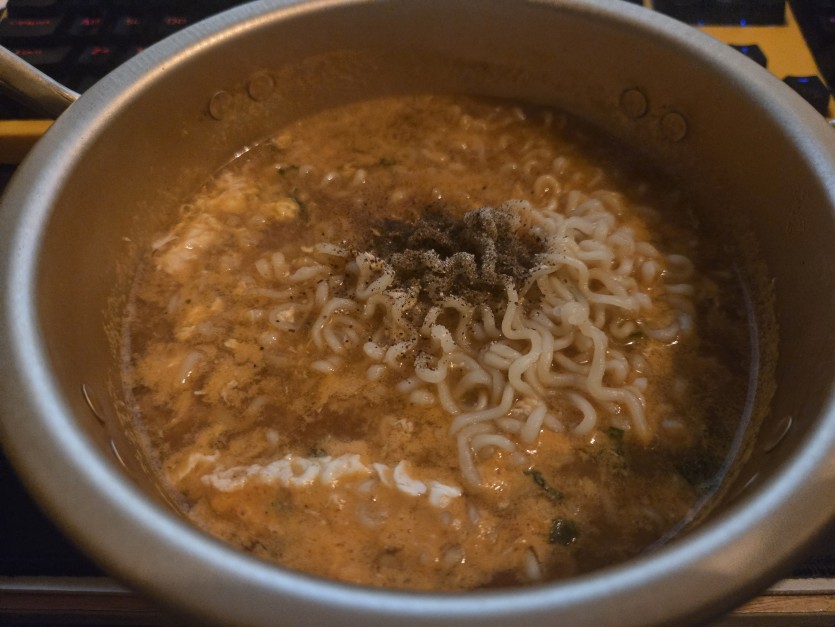 진짜오랜만에 라면..(0)