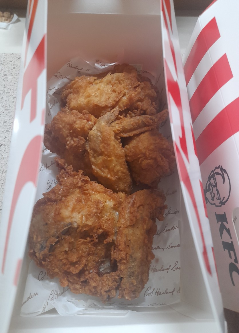Kfc 두 종류 시켰더니~(1)