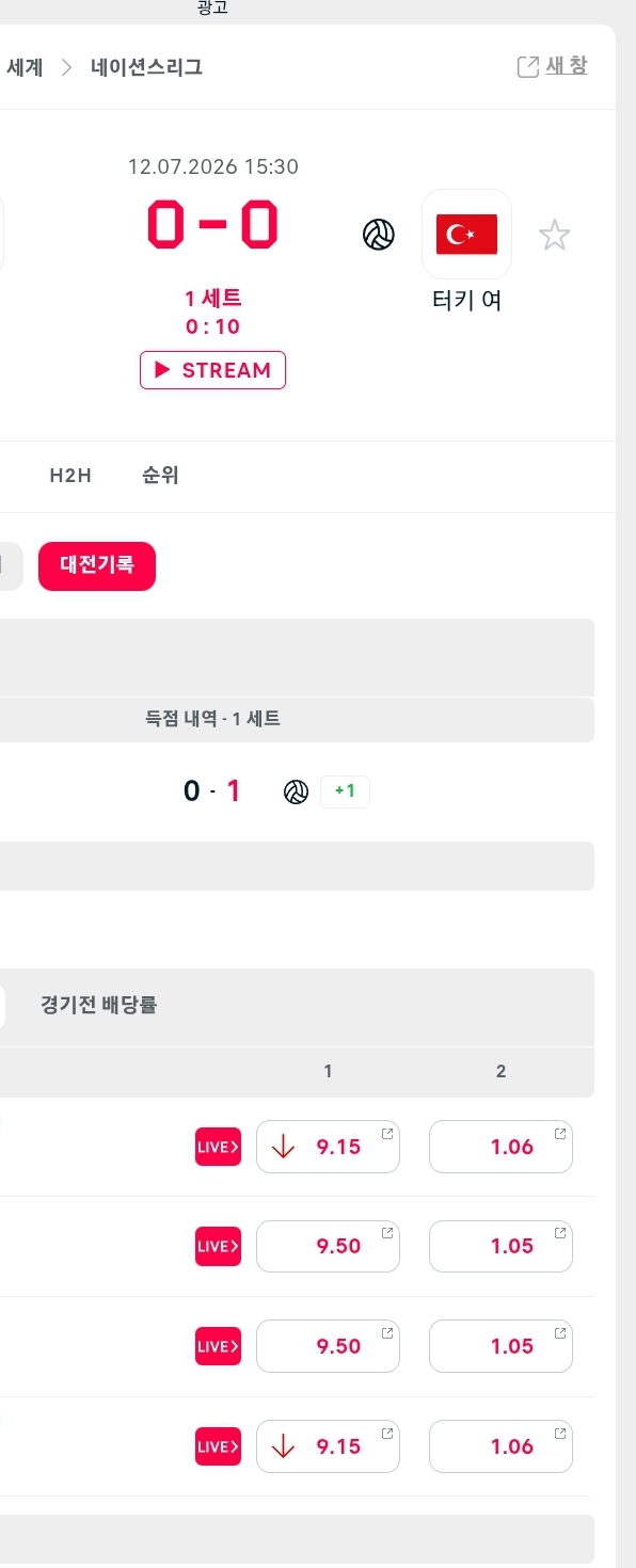 네이년배구 터키(0)