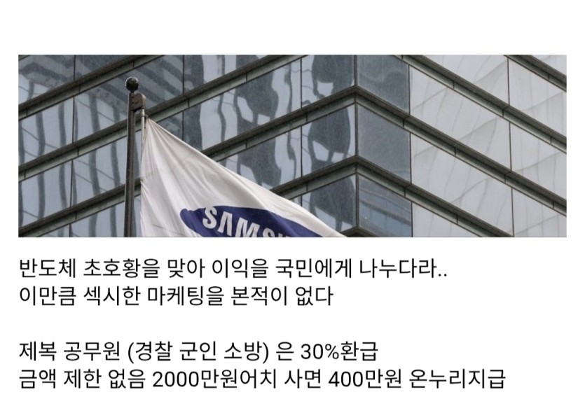 삼성제품20퍼 페이백(0)