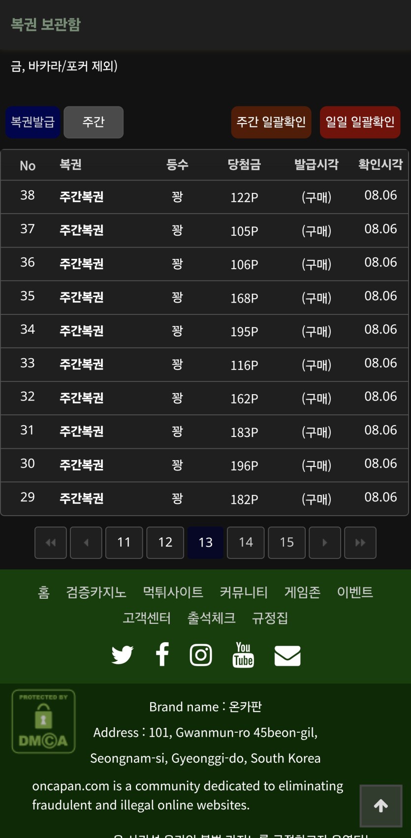 주복 안까고 무조건 파는이유(0)