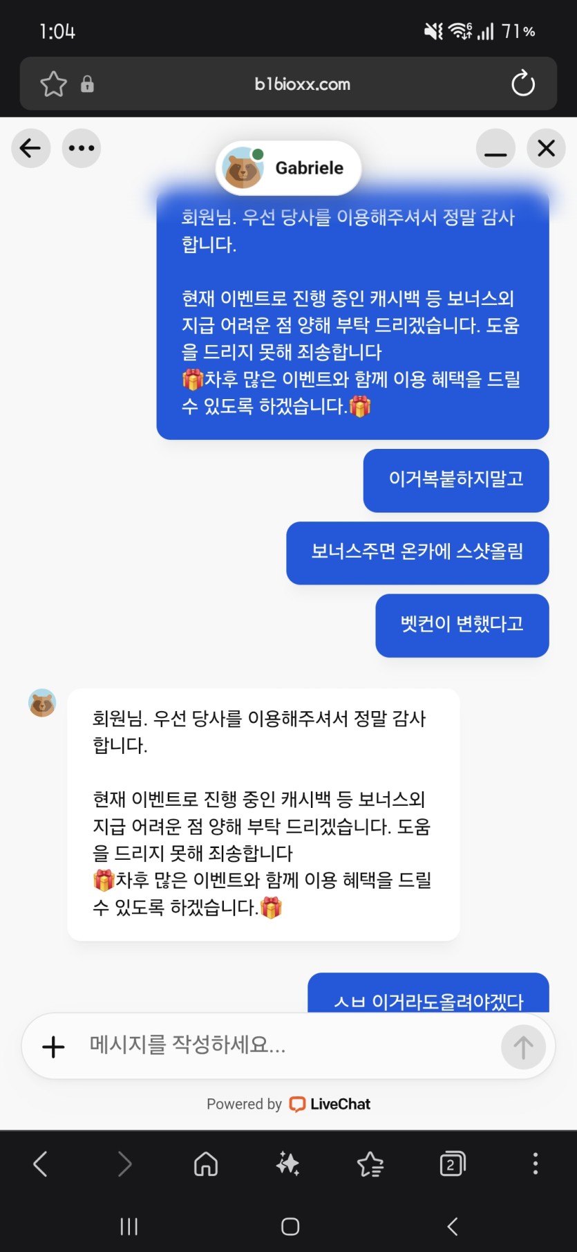 벳16 한결같네(0)