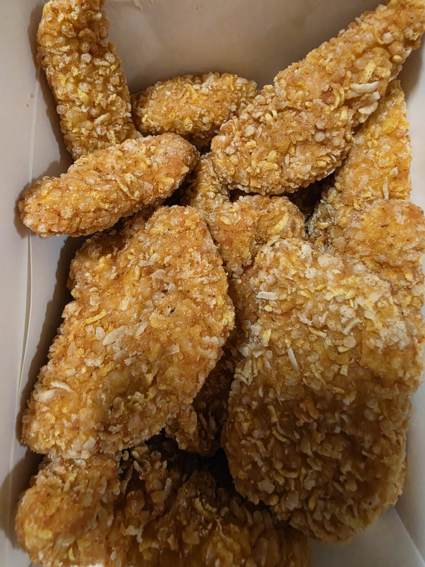 저녁으로 치킨 먹습니다(0)