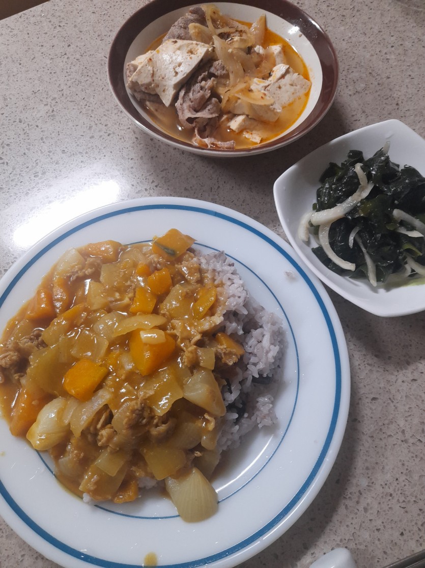오랜안에 카레~맛저♡(0)