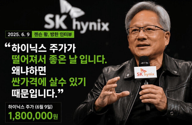 얼마전 젠슨황 조언 ㄷㄷ(0)